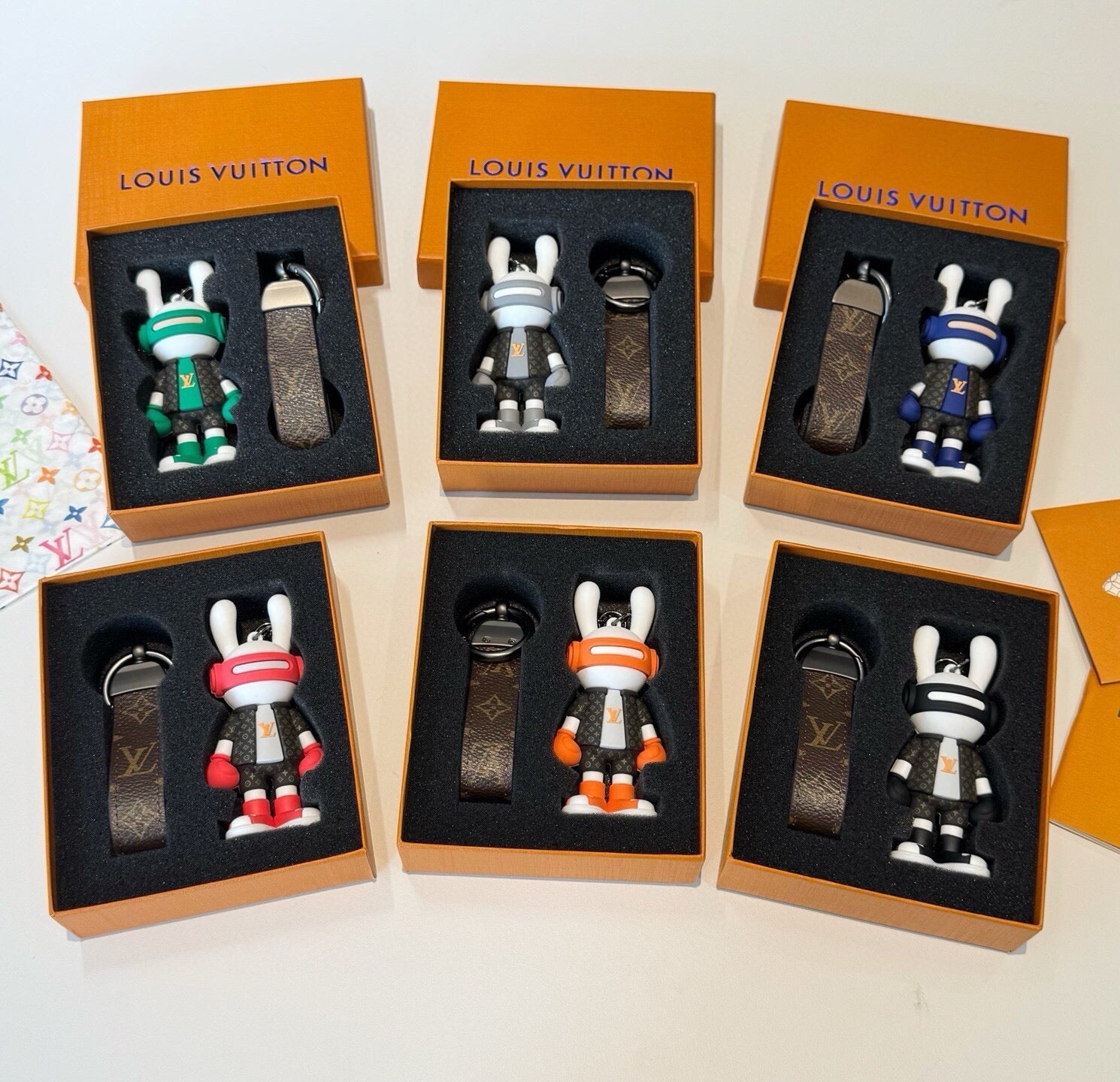 LV Rabbit Doll Charm 383737