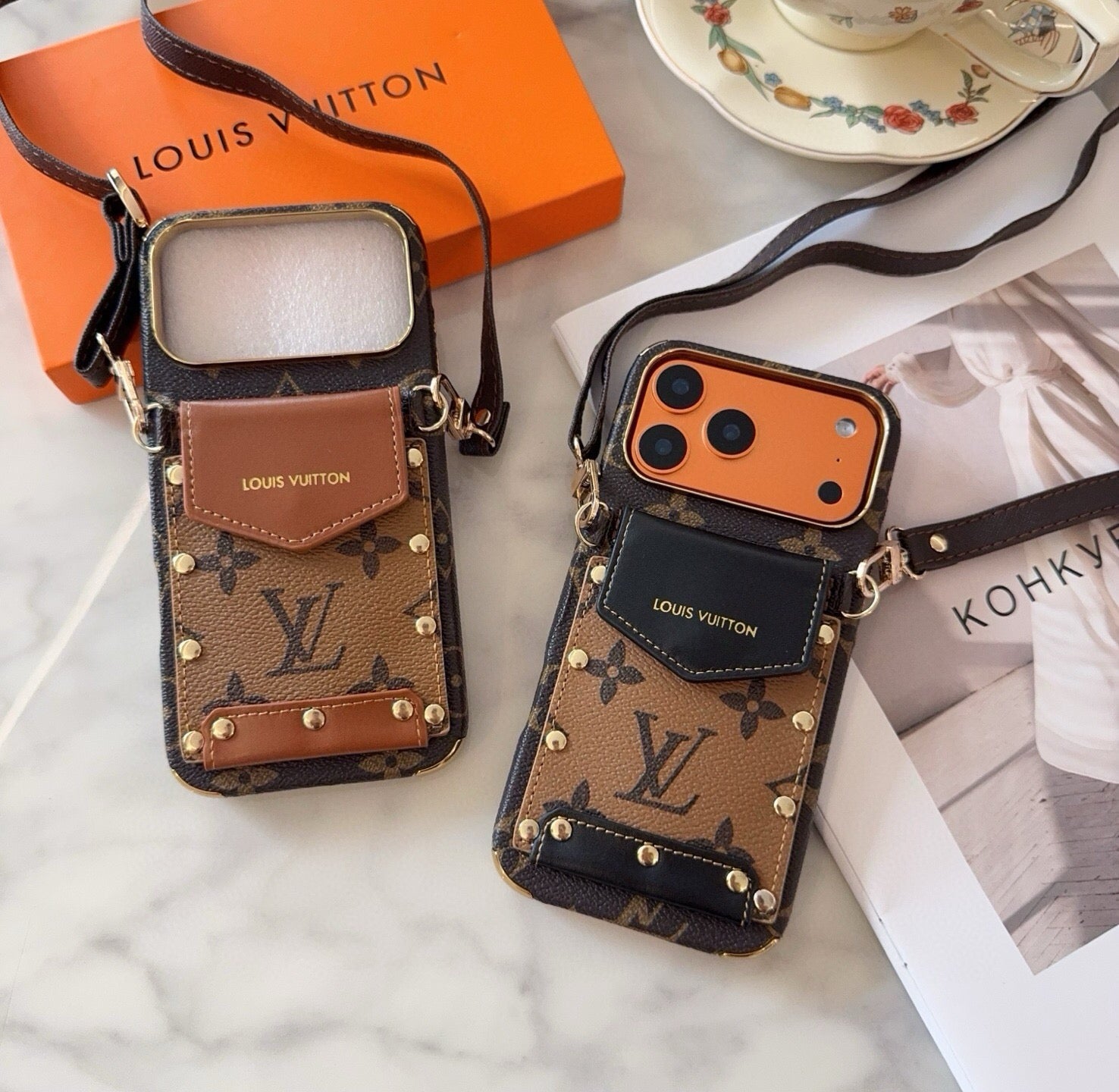 Louis Vuitton Card Holder Phone Case 400376