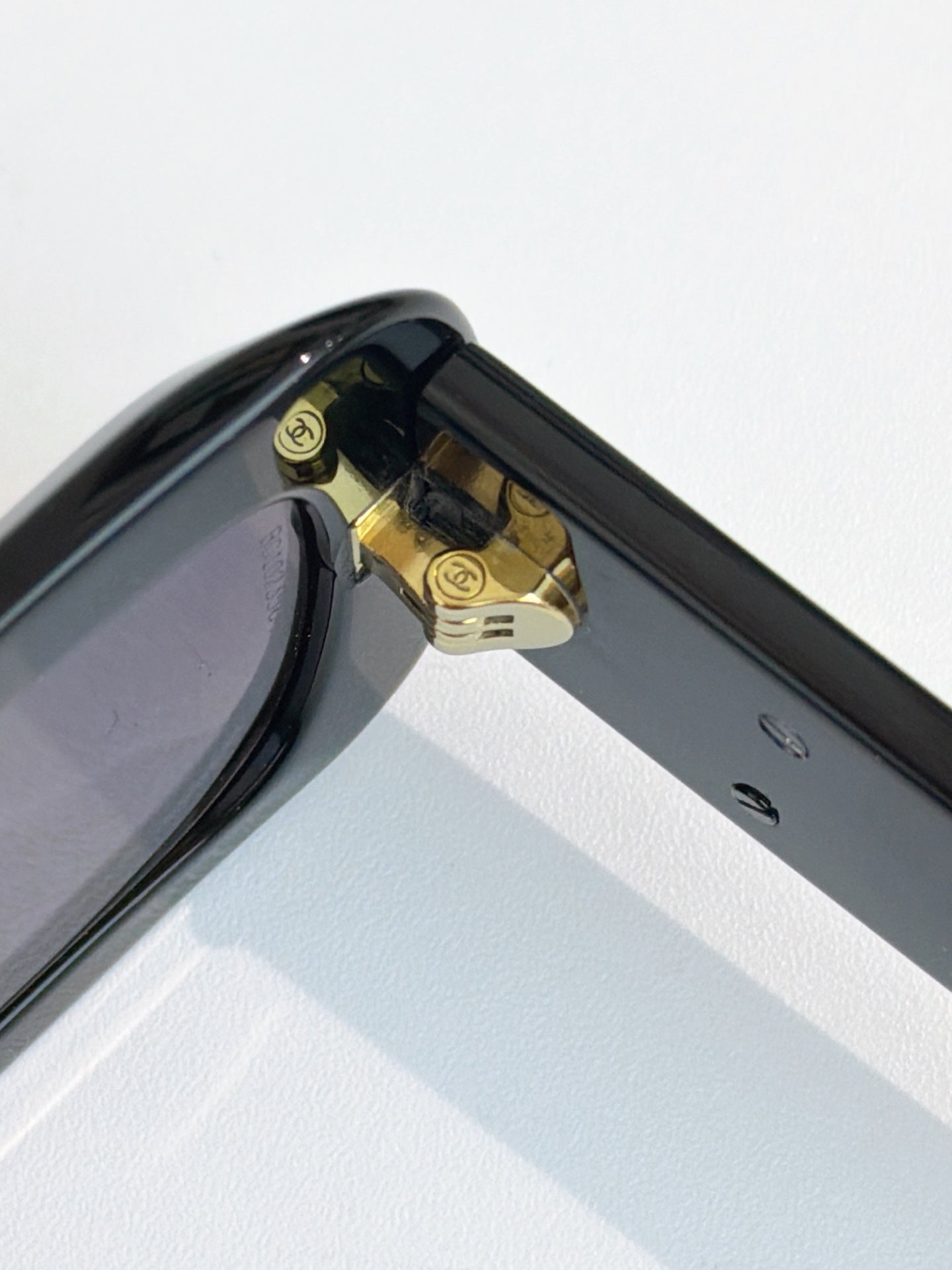 Chanel 2026 Butterfly Sunglasses Black Gradient Purple Acetate