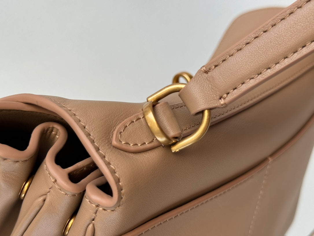 Balenciaga Small Bag 29 Rich Brown Calfskin Gold Hardware
