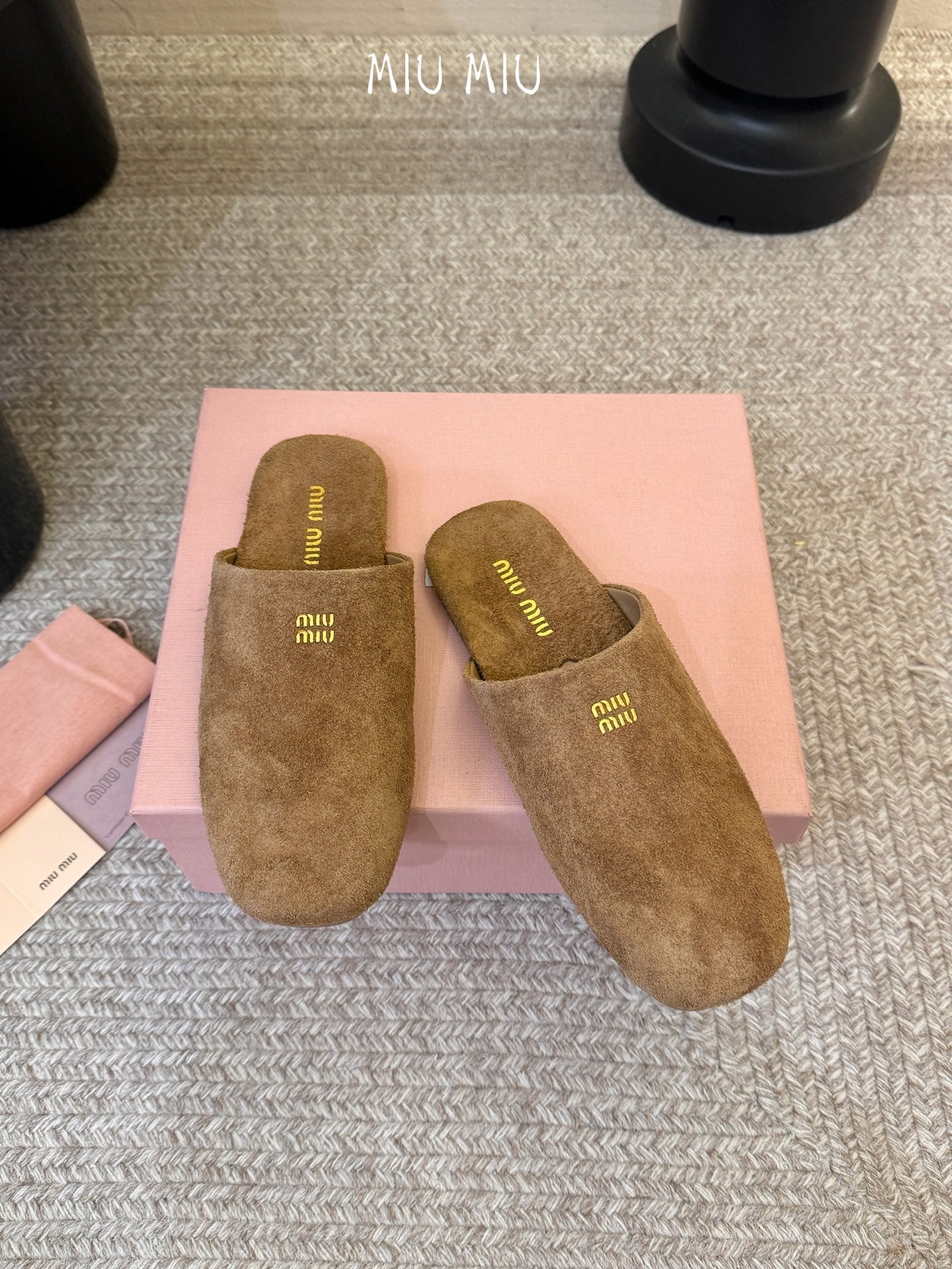 Miumiu 2026 Mules Suede 941987
