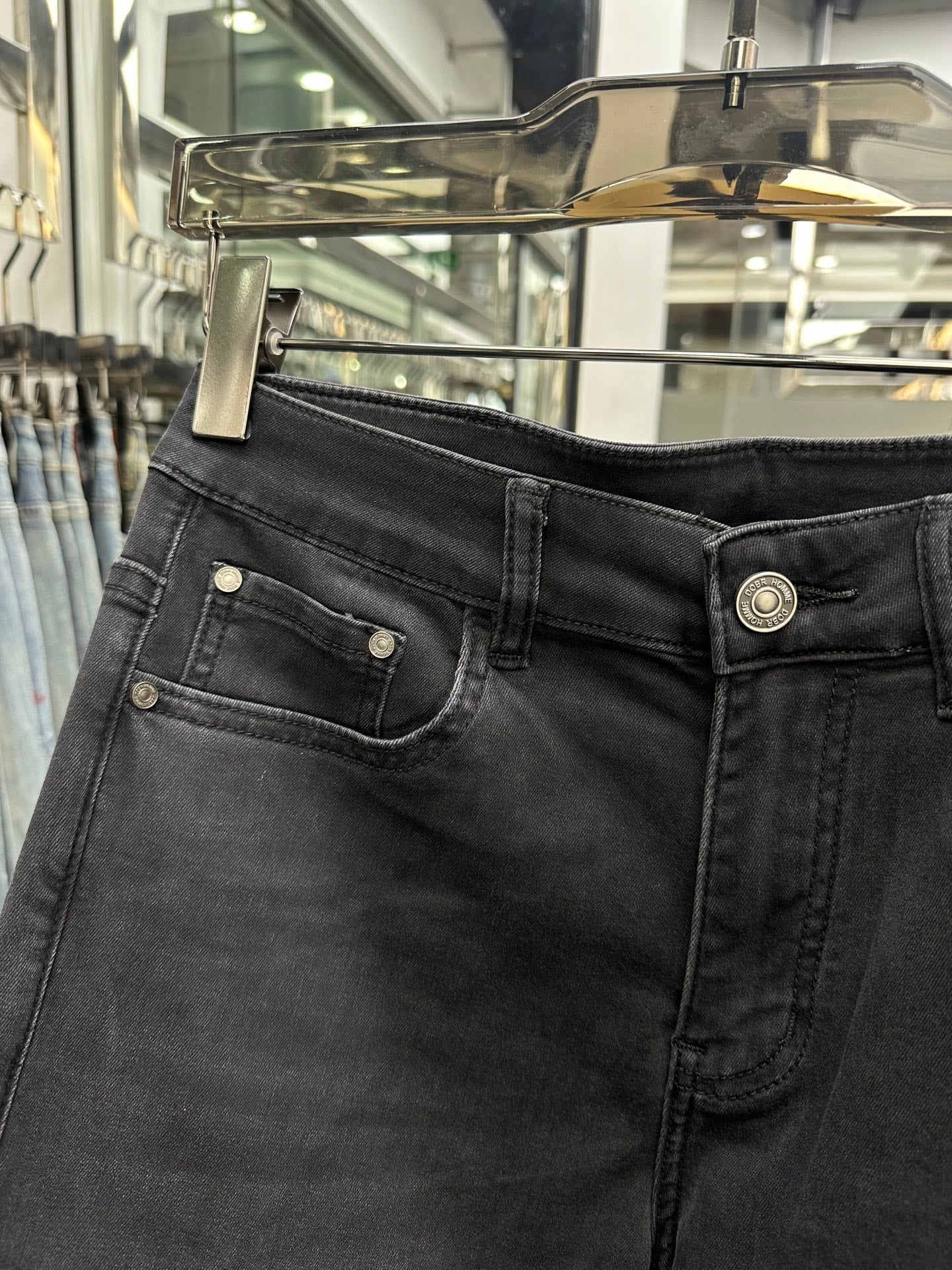 CD 2026 Pants Jeans  Black Denim Fabric 317773