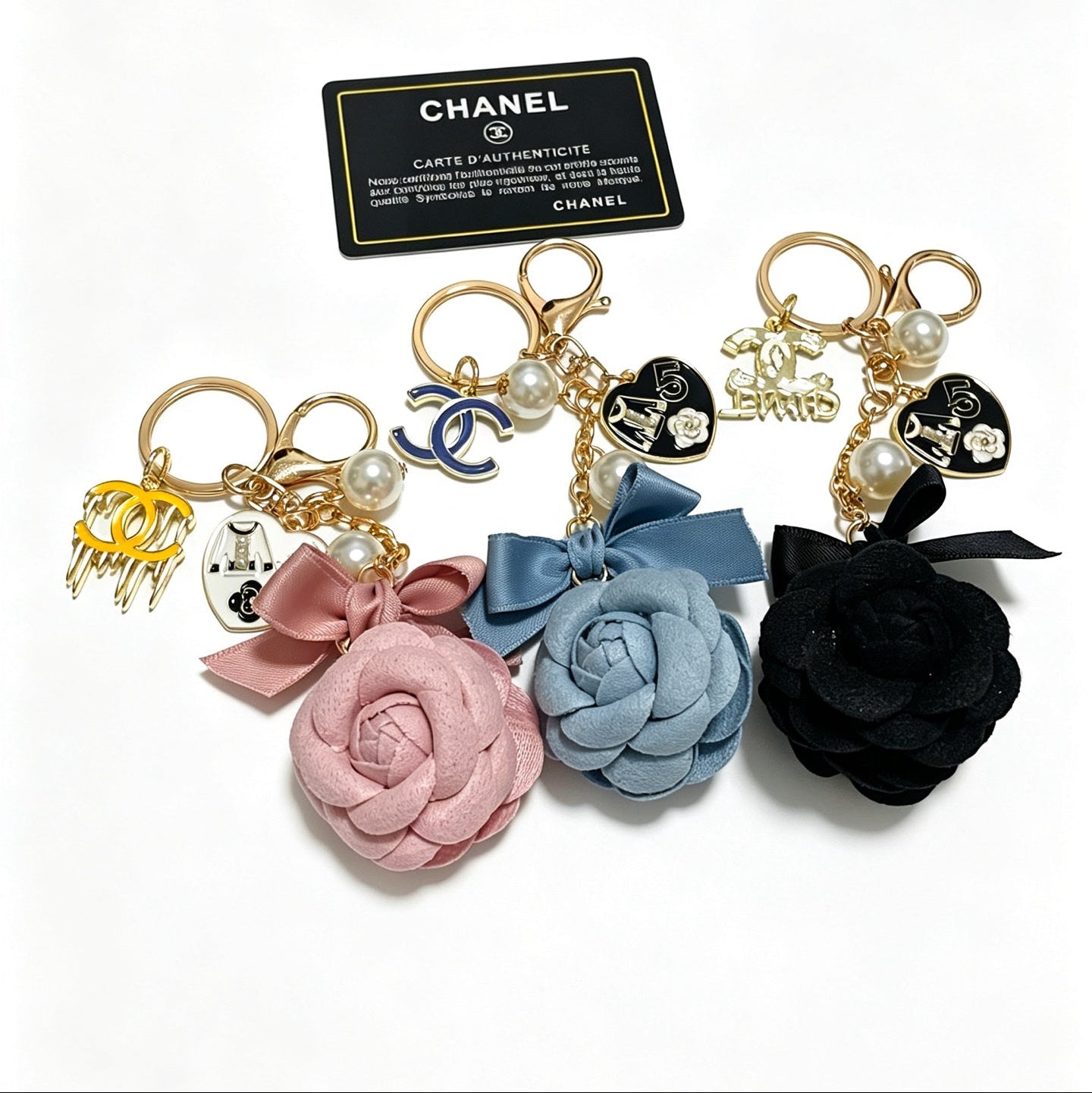 Chanel Camellia Flower Charm