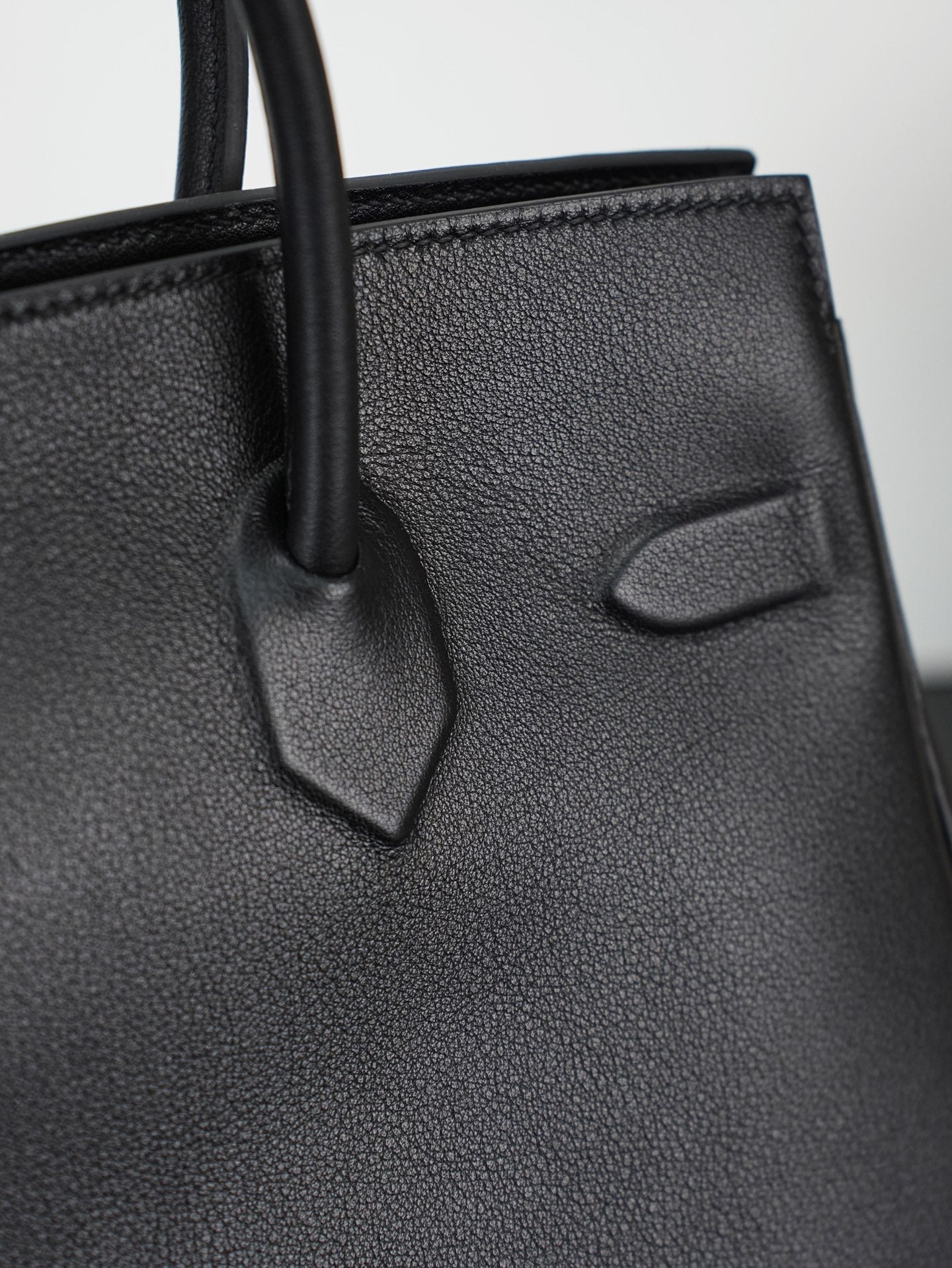 Hermes 2026 Birkin 25 Shadow Black Swift Leather 284509