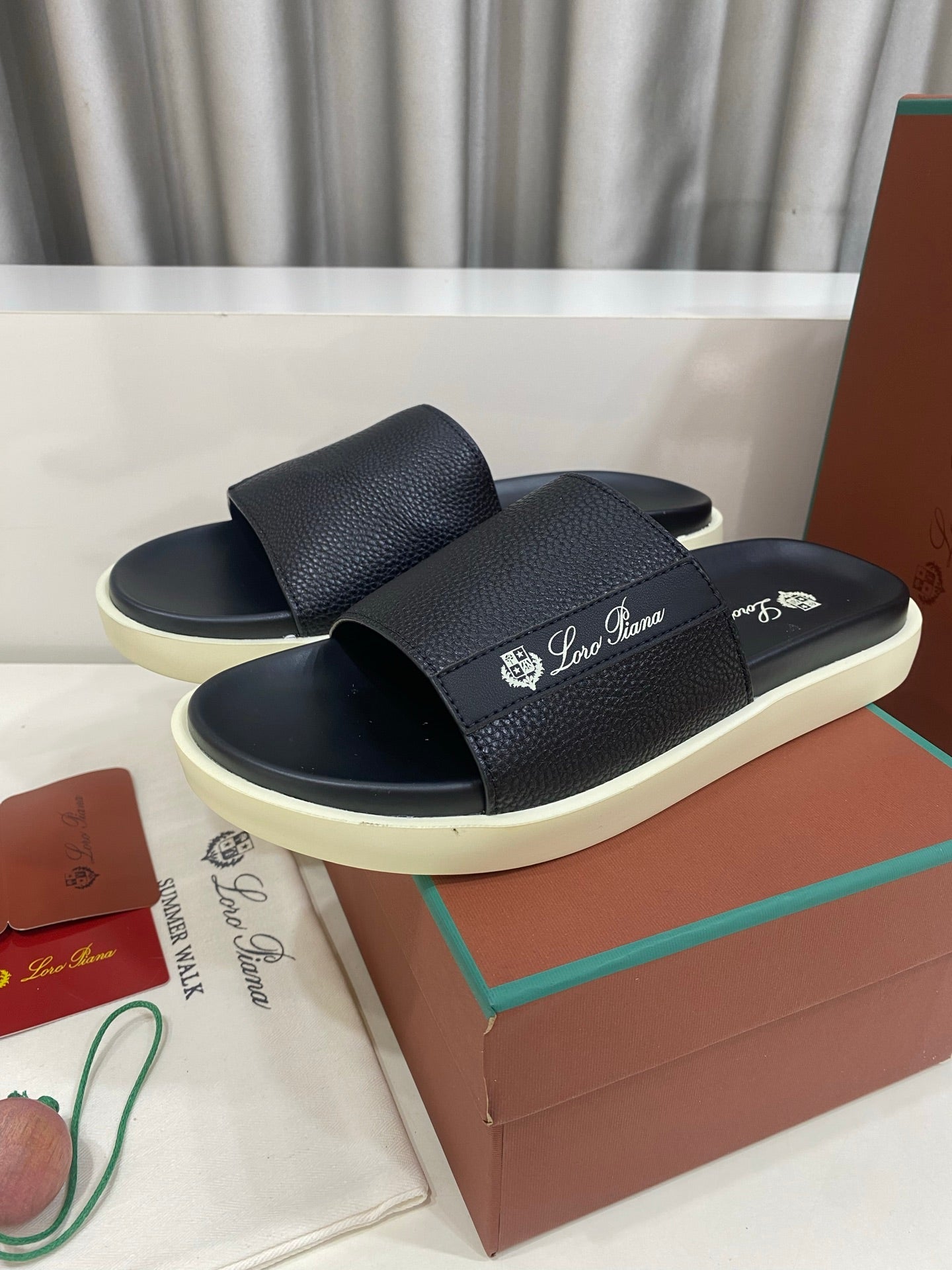 Loro Piana 2026 Slipper Suede Leather 911320