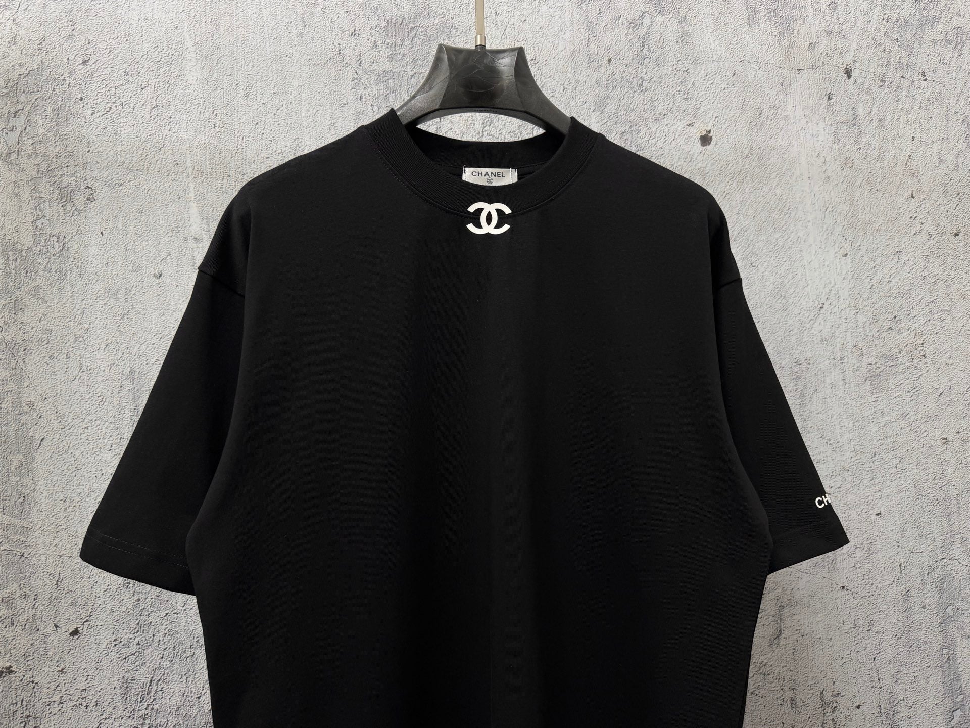 CC 2026  Short-Sleeve T-Shirt Black Pure Cotton 573879