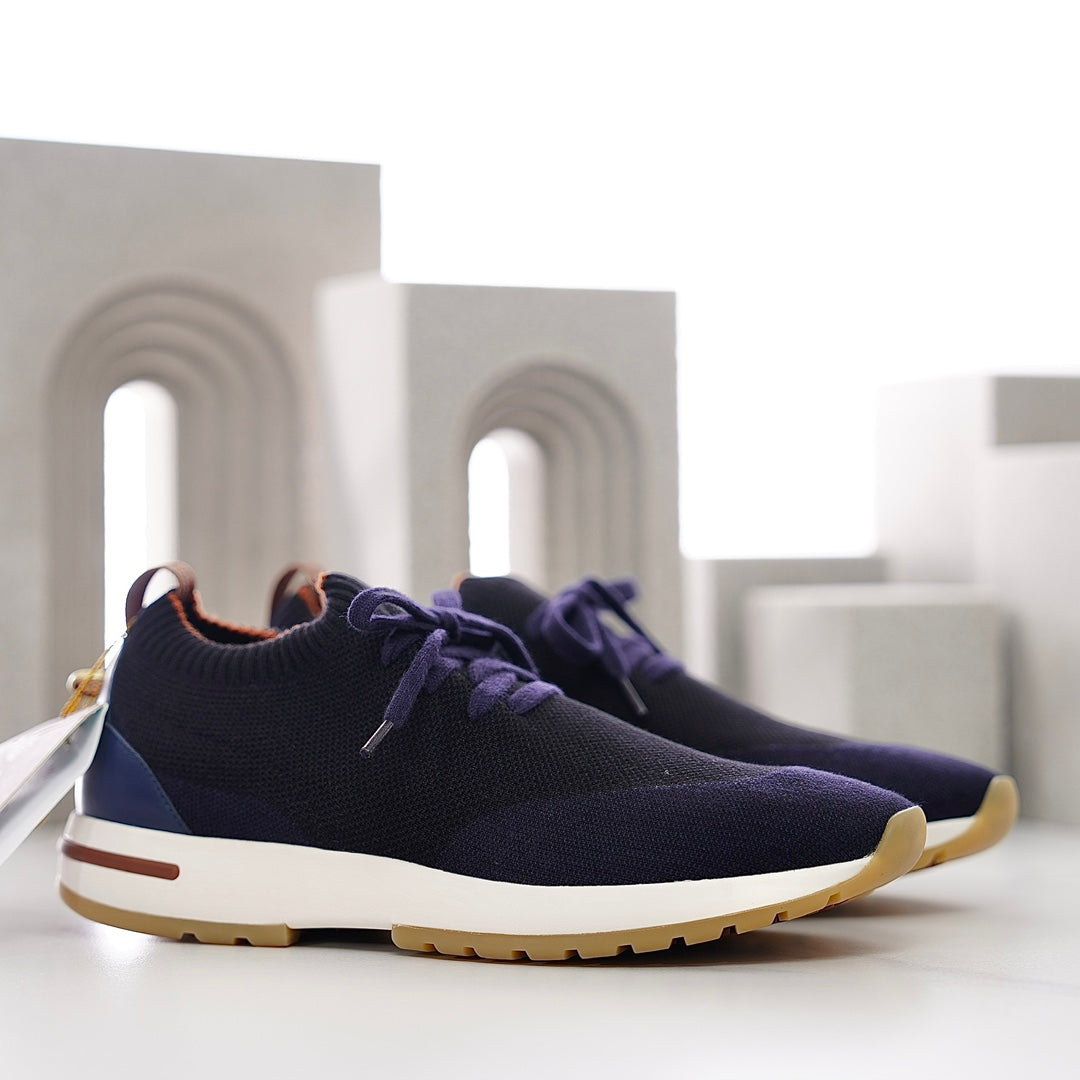 LP 360 LP FLEXY WALK SNEAKER BLACK AND DENIM CASHMERE