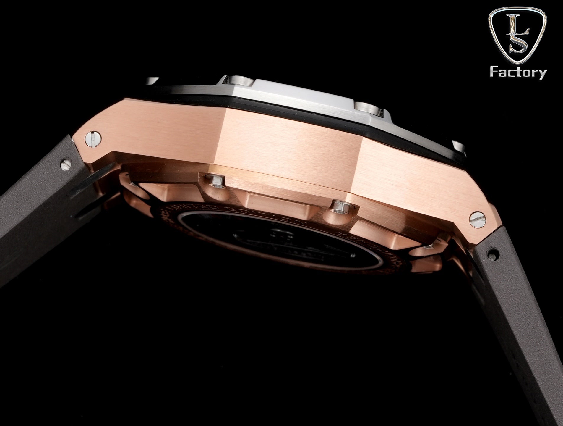 Audemars Piguet Royal Offshore Chronograph 44mm Rose Gold Case Brown Grey Dial