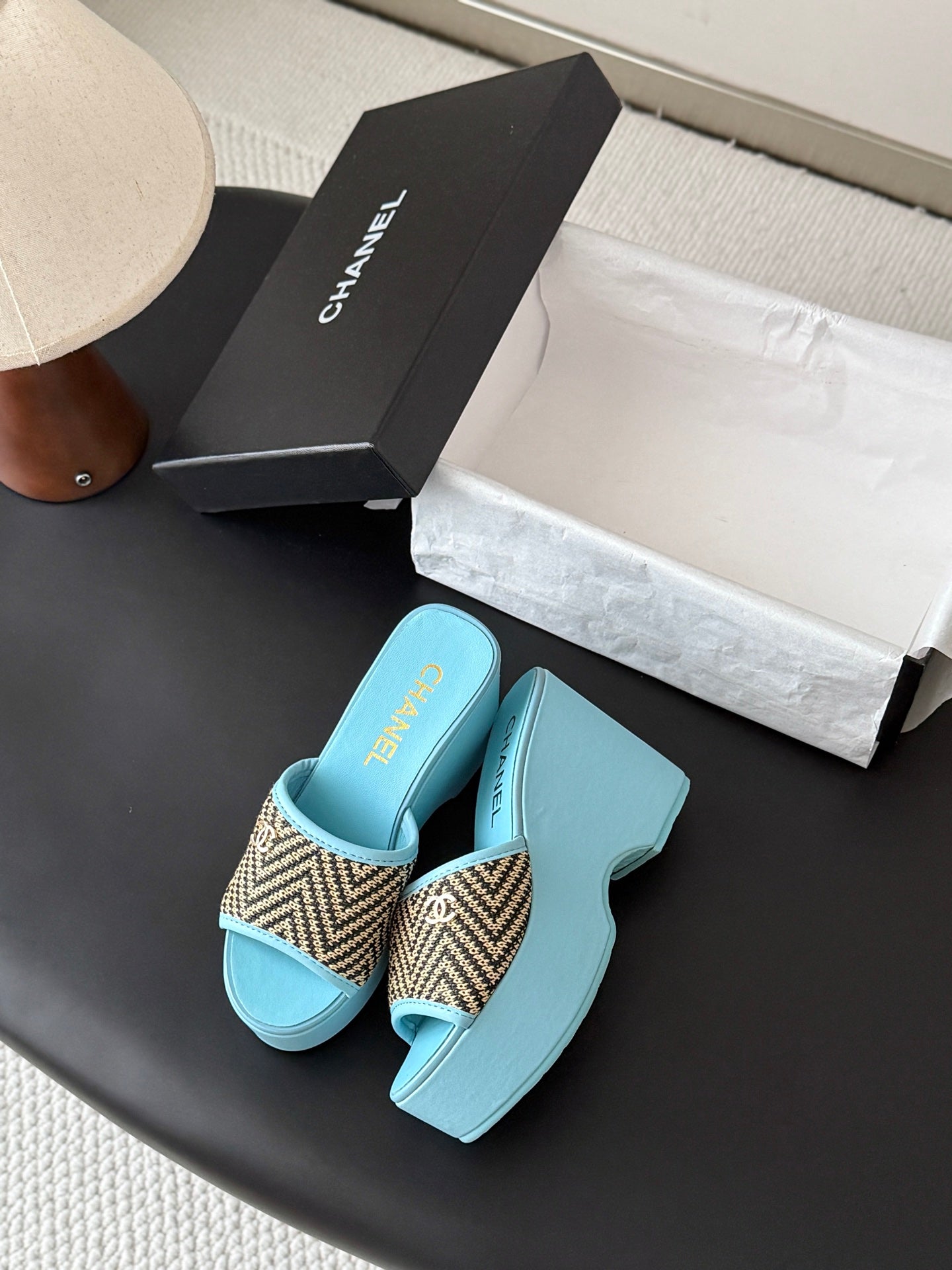 Chanel 2026 Sandals 120mm Lambskin 926367