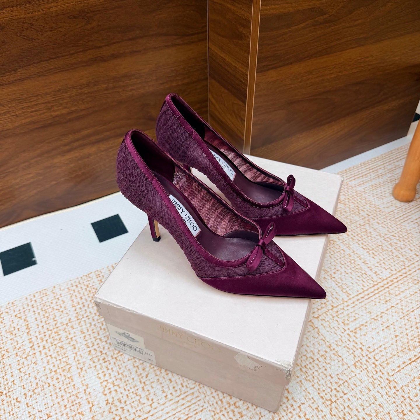 Jimmy Choo 2026 Love Pumps Lace Silk 920809