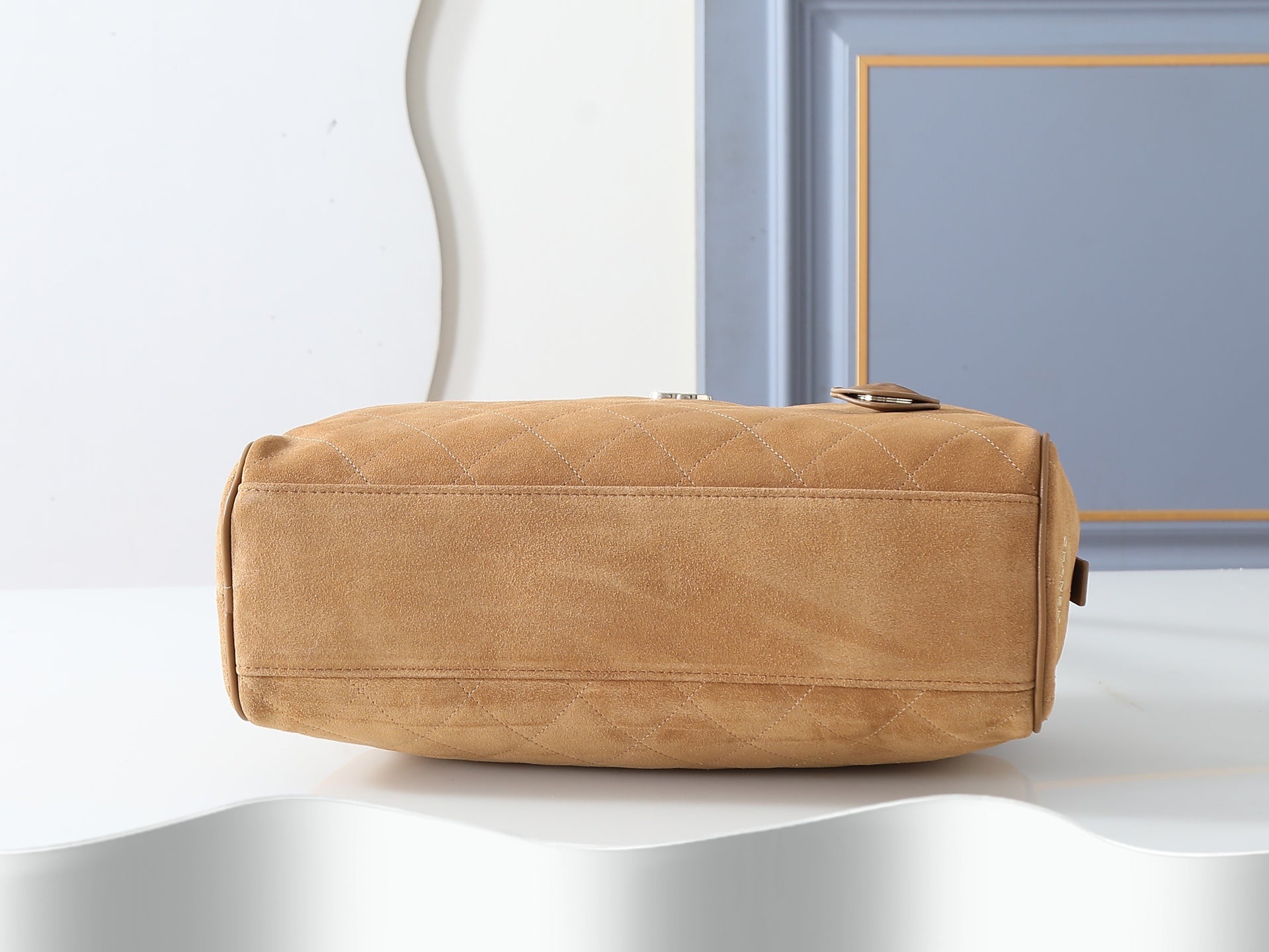 Chanel 2026 Large Bowling Bag 35.5cm Suede And Calfskin