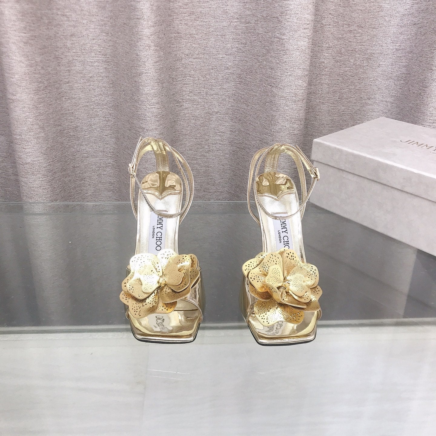 Jimmy Choo 2026 Mimmi Sandals 85mm Sheepskin 910775
