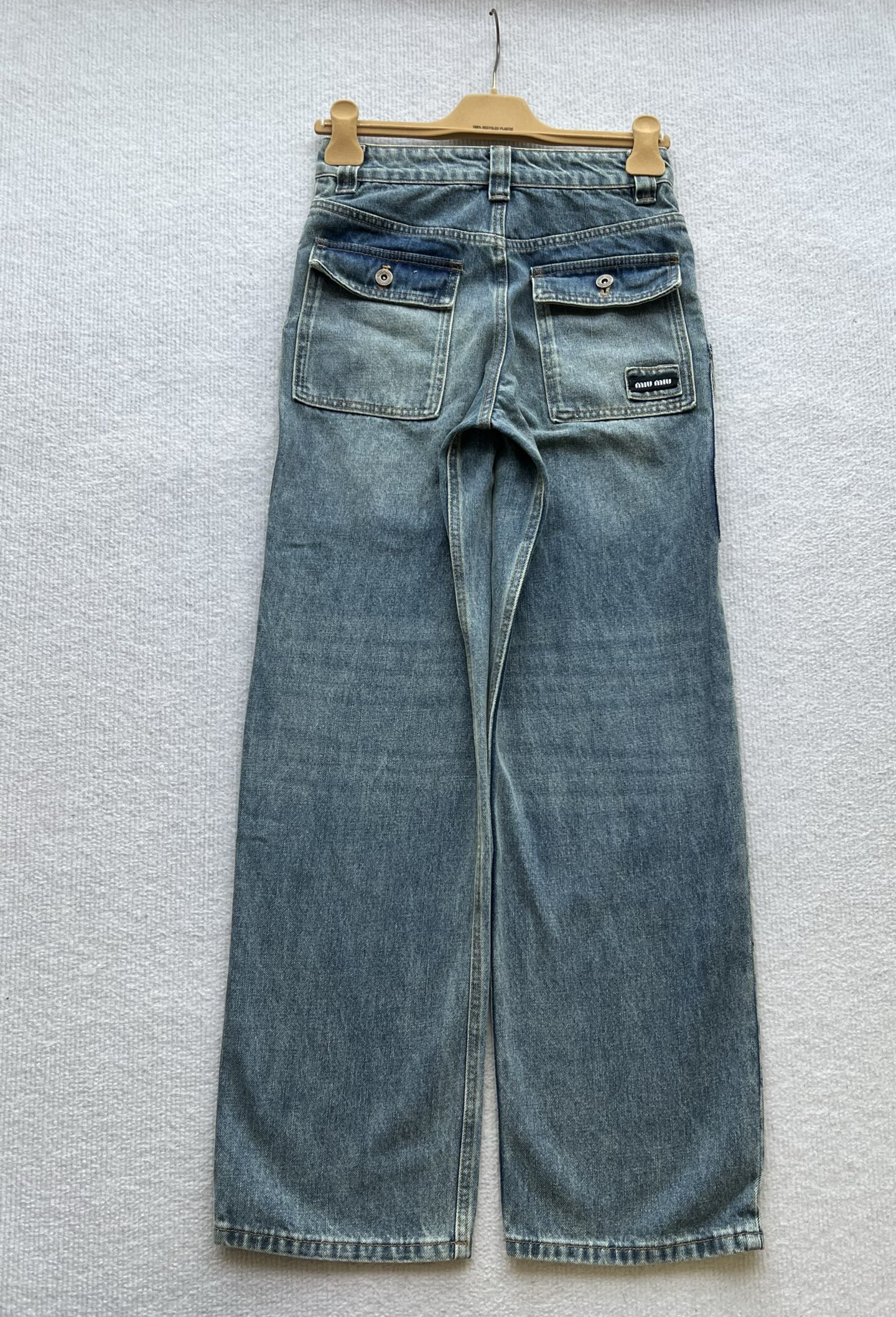 Miumiu 2026 Denim Jeans Blue Cotton 356328