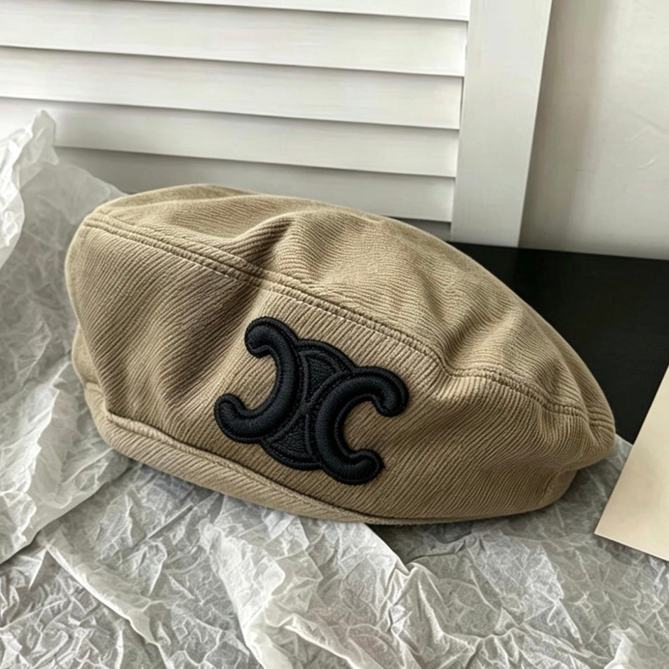 Celine Arc de Triomphe Beret Cotton 212763