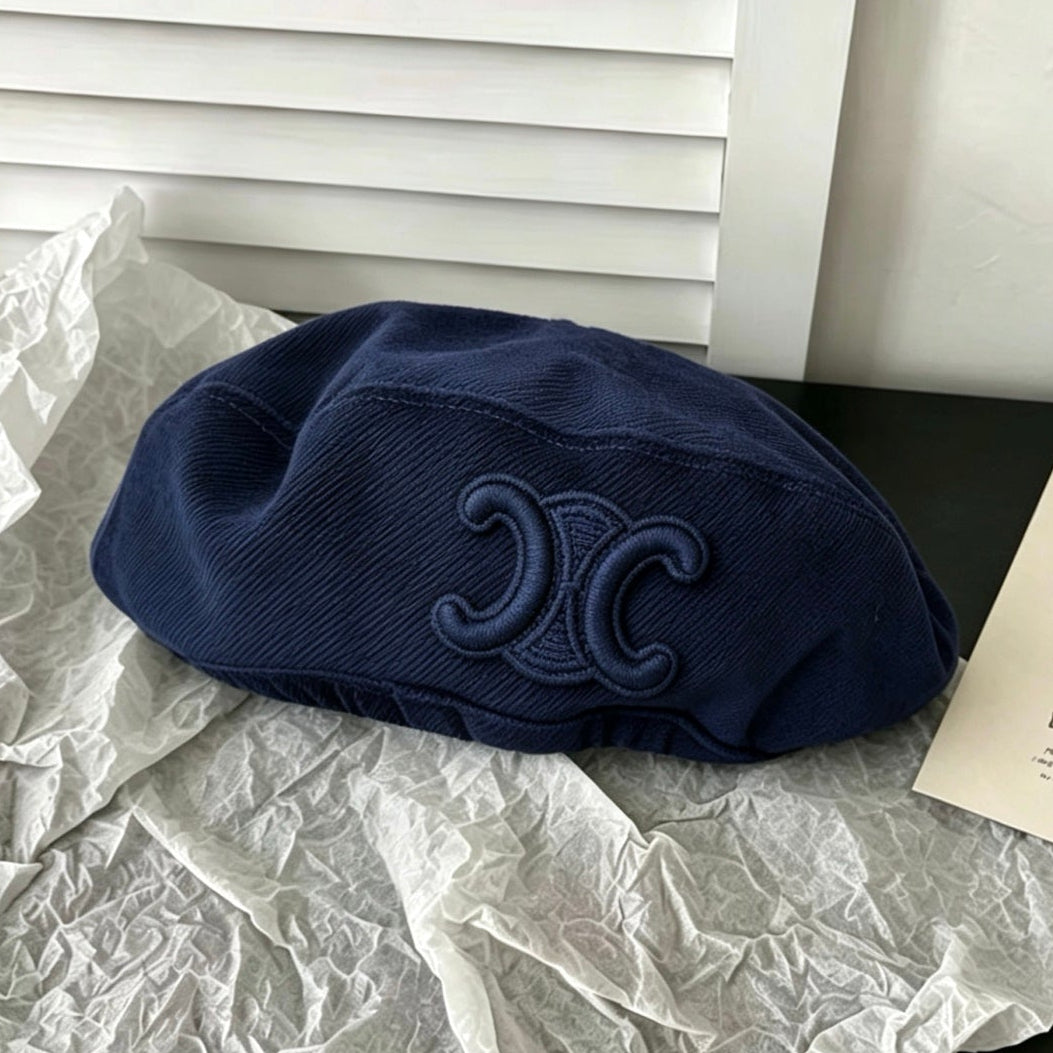 Celine Arc de Triomphe Beret Cotton 212763