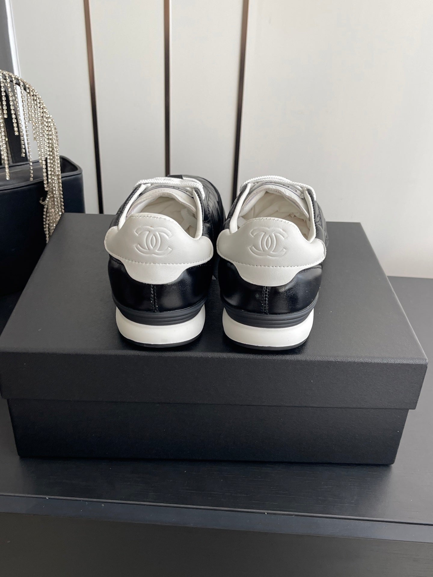 Channel 2026 Sneaker Quilted Calfskin Suede 895746