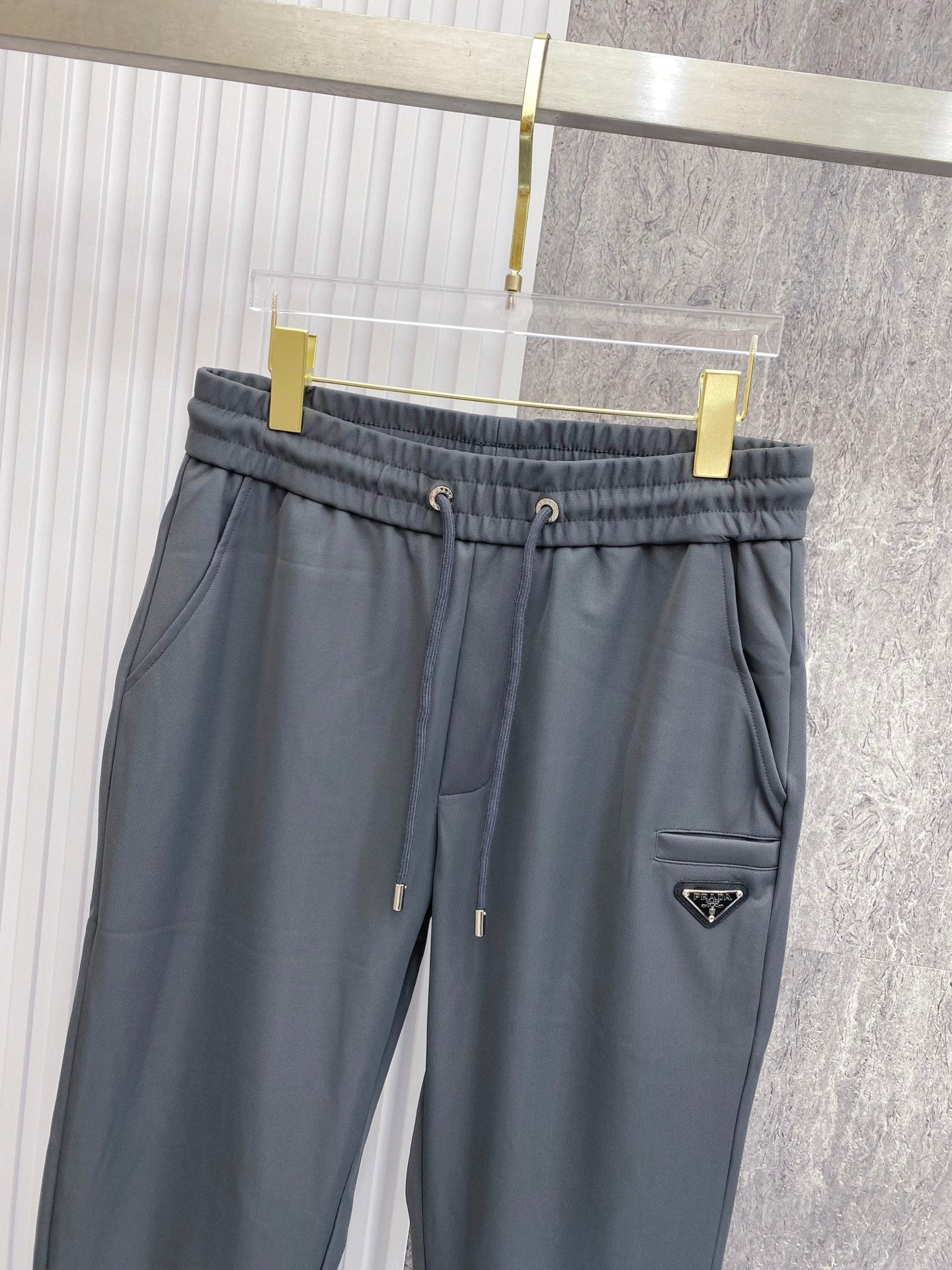 PRA 2026 Men's Casual Pants Dark Gray Fabric 842903