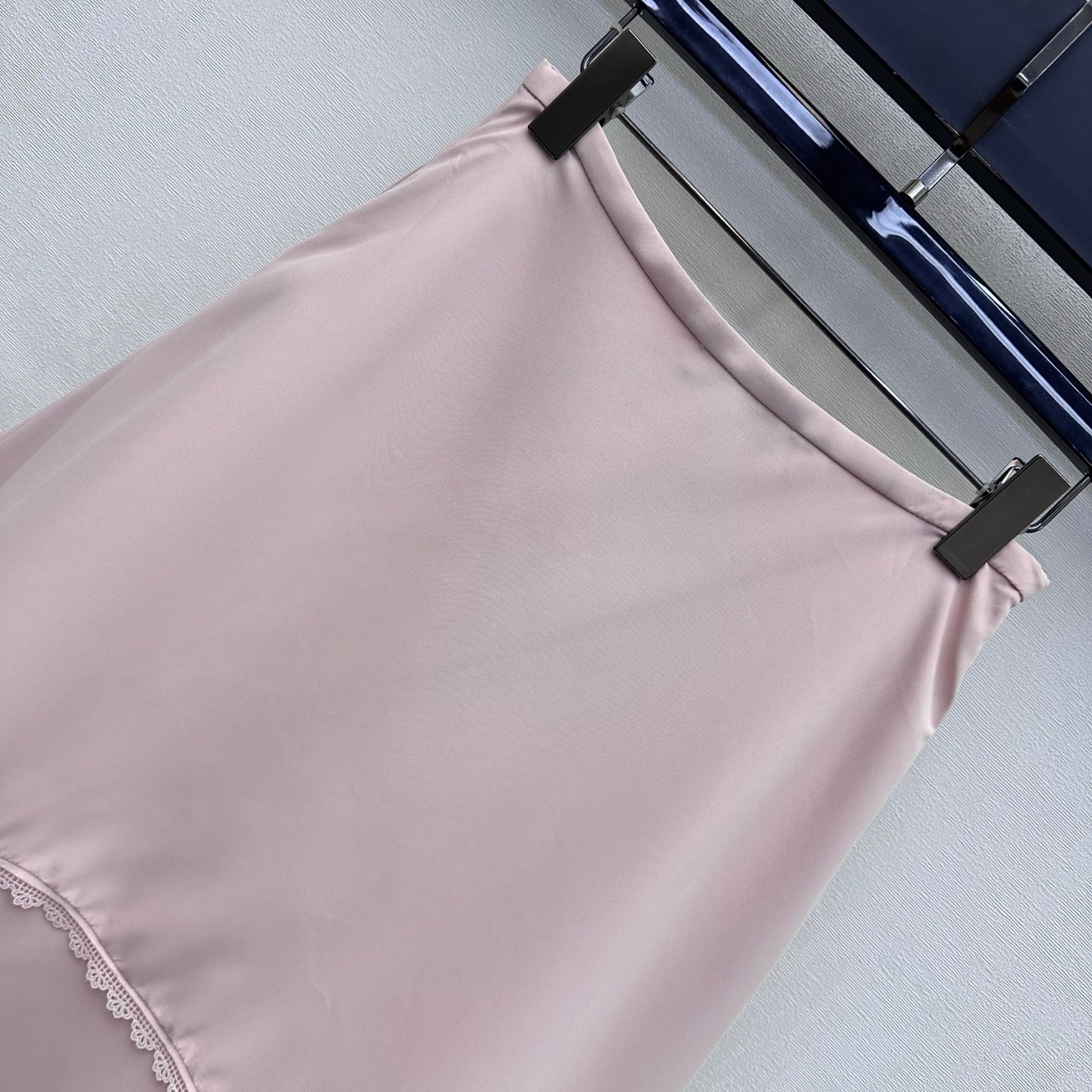 MiuMiu 2026 Midi Skirt Pink Cotton 648501