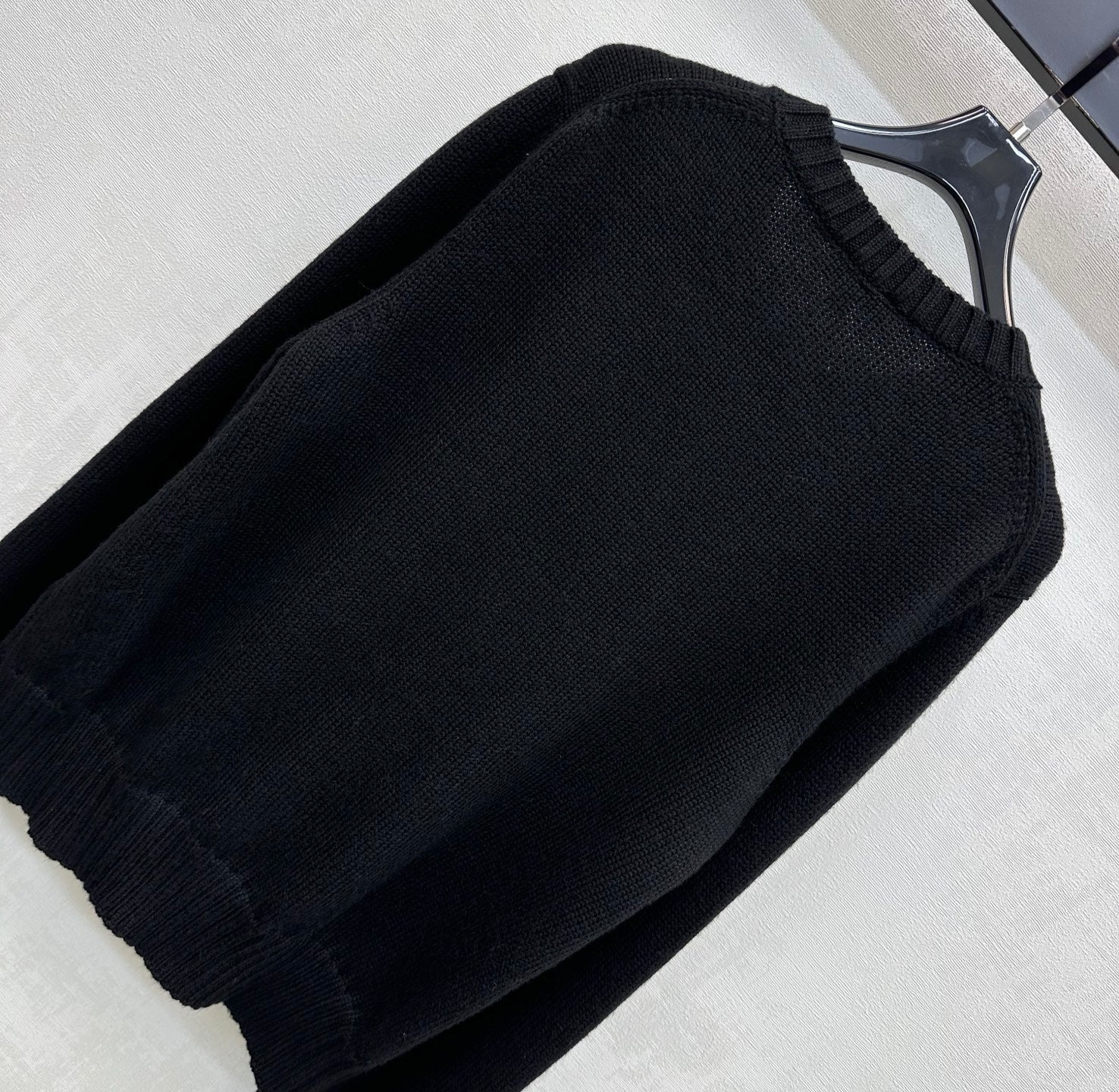 Chanel 2026 Letter-button Knit Cardigan Cashmere 418732